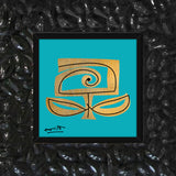 Teal and Gold - Limited Edition