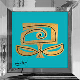 Teal and Gold - Limited Edition