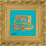 Teal and Gold - Limited Edition