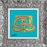 Teal and Gold - Limited Edition