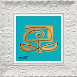 Teal and Gold - Limited Edition