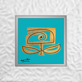 Teal and Gold - Limited Edition