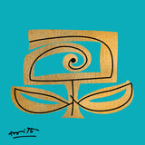 Teal and Gold - Limited Edition