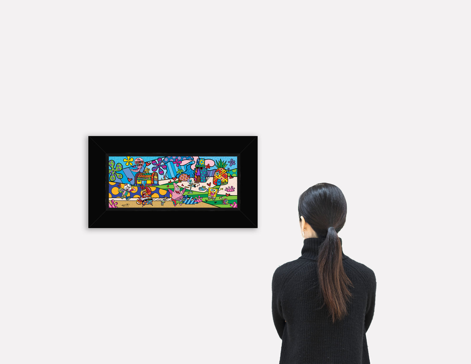 my ocean spongebob by britto colorful decorative collectible gift idea