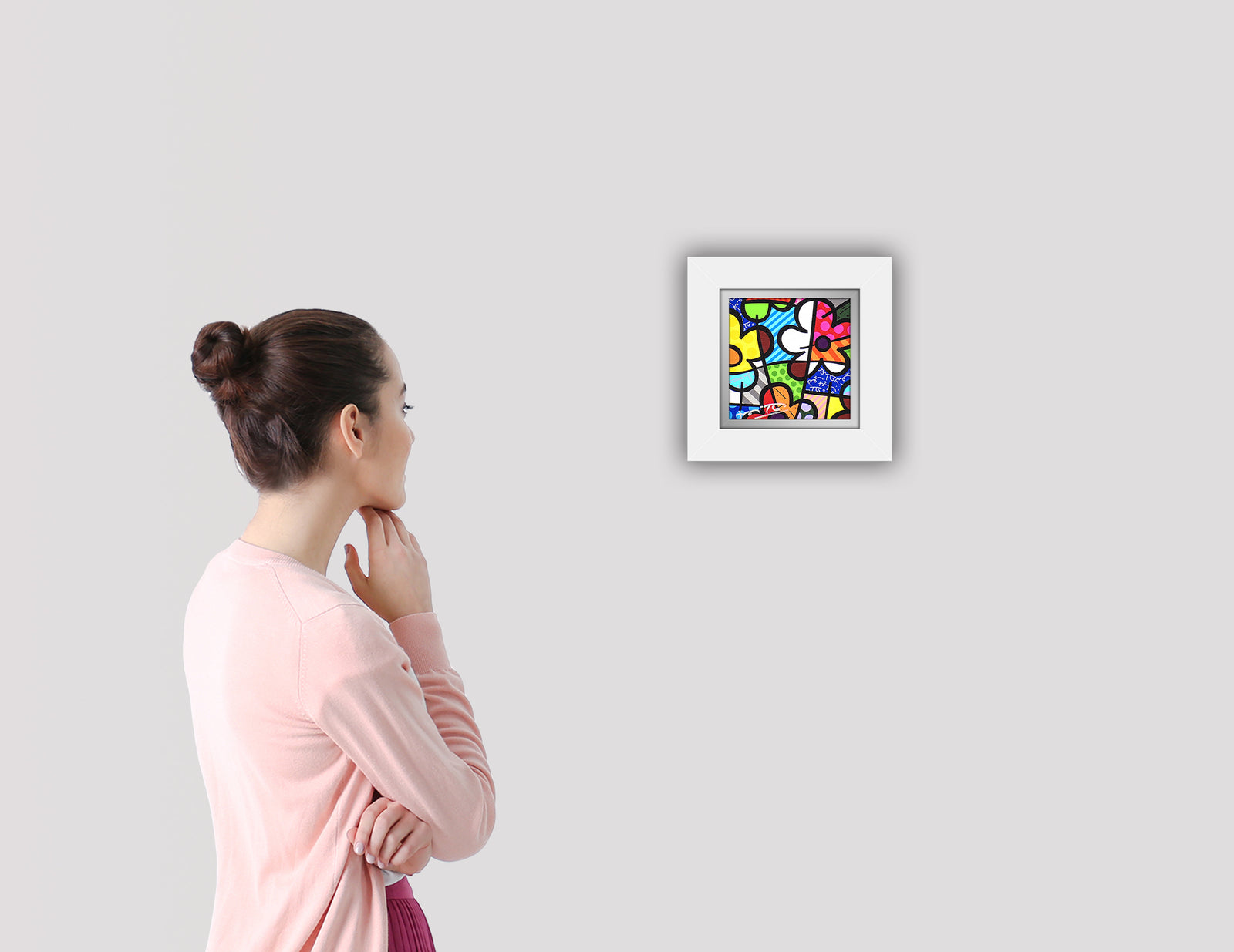 botanical flowers limited edition print colorful decorative collectible gift idea