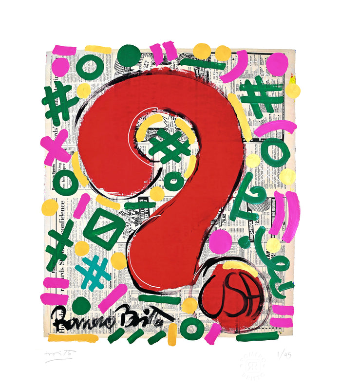 WHY - Limited Edition Print