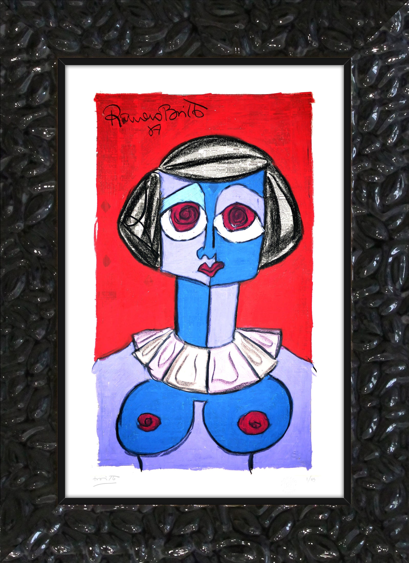 modern pop art moulin rouge limited edition print vibrant home decor