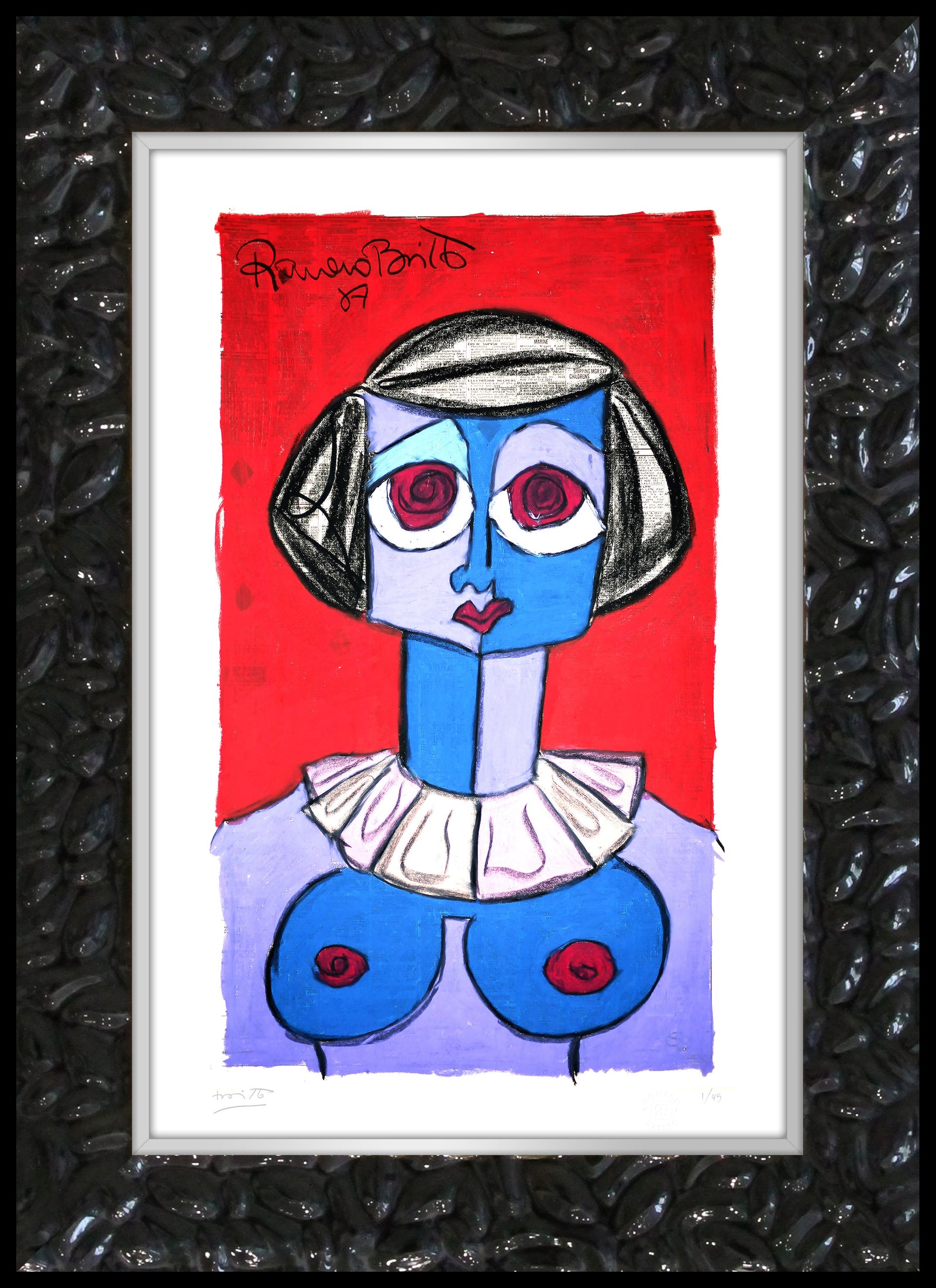 moulin rouge limited edition print artistic colorful design collectible