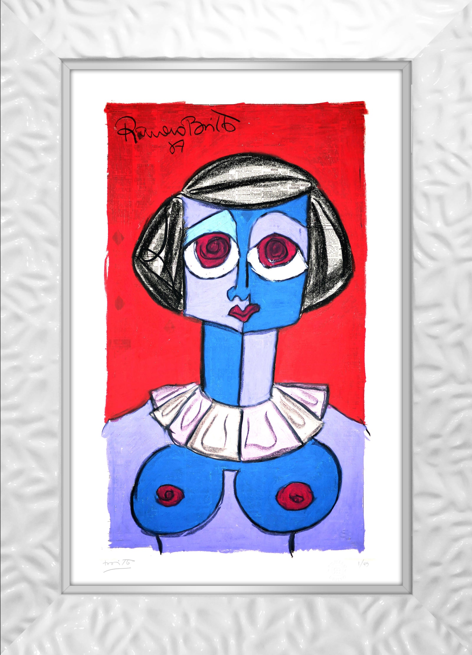 moulin rouge limited edition print colorful decorative collectible gift idea