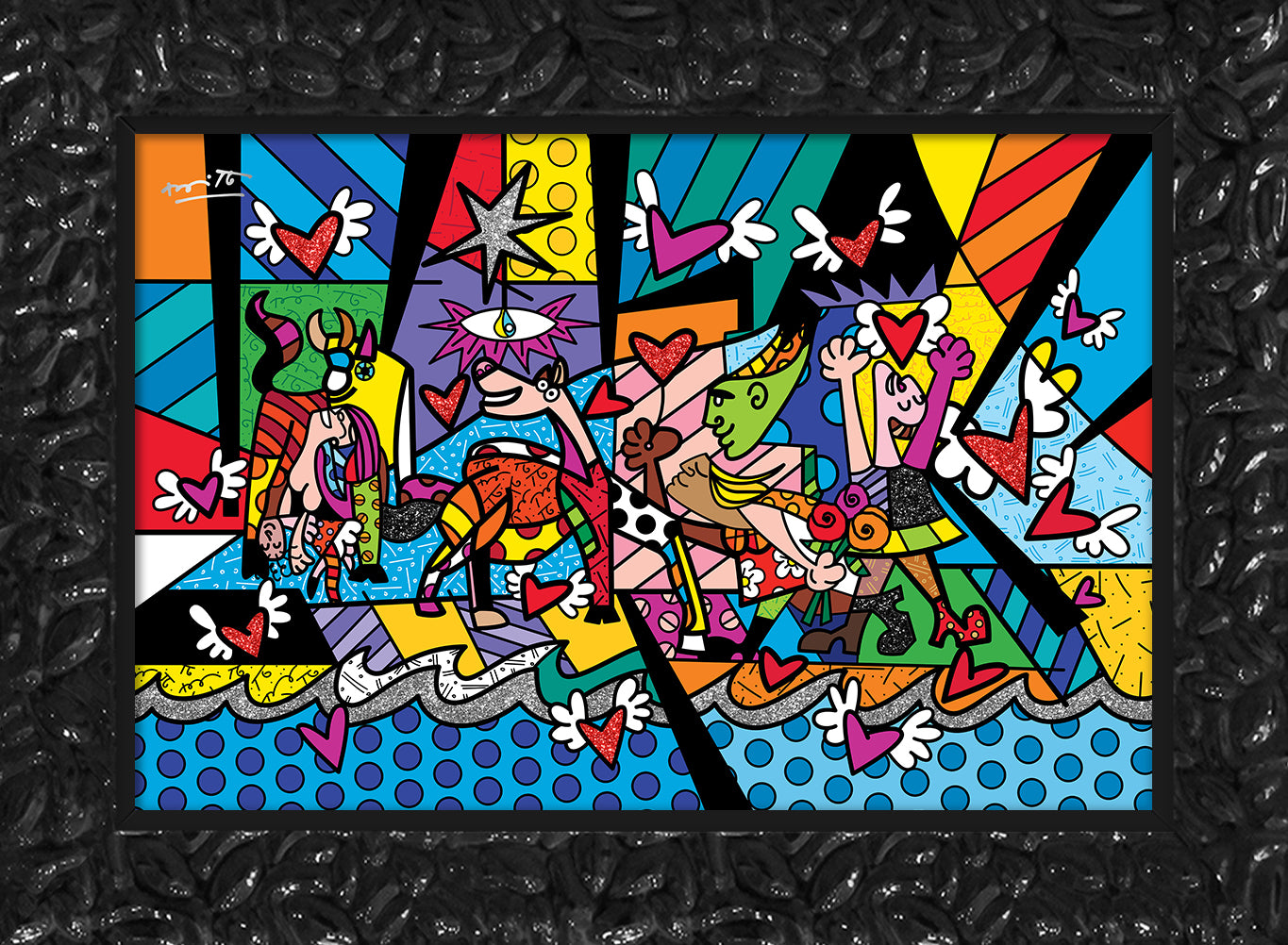 revival limited edition print artistic colorful design collectible