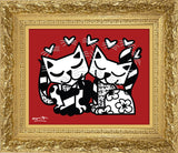 CATS ROMANCE - Limited Edition Print