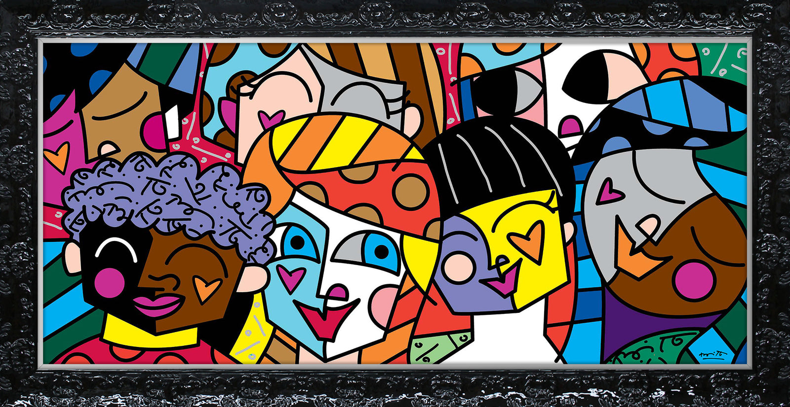 modern pop art all nations limited edition print vibrant home decor