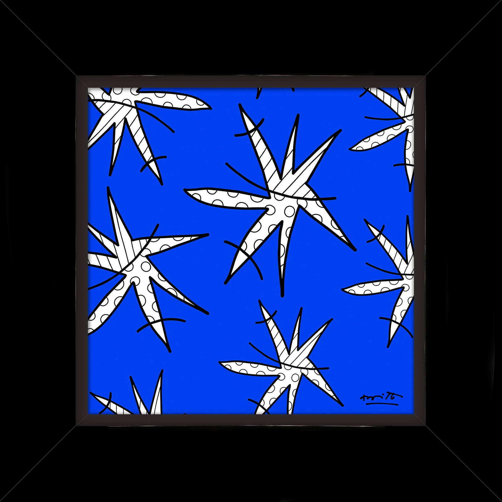 modern pop art morning again limited edition print vibrant home decor