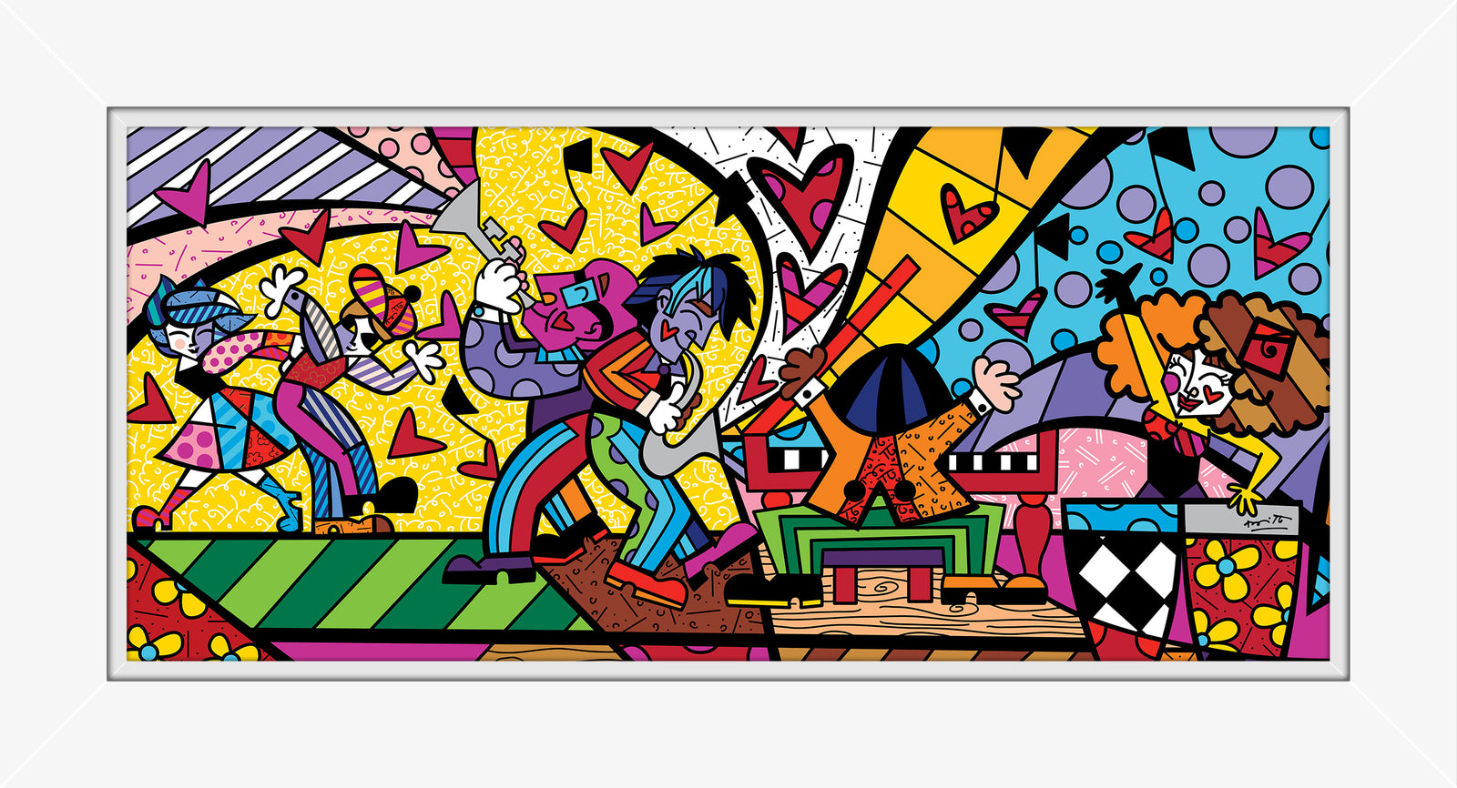 music ii limited edition print colorful decorative collectible gift idea