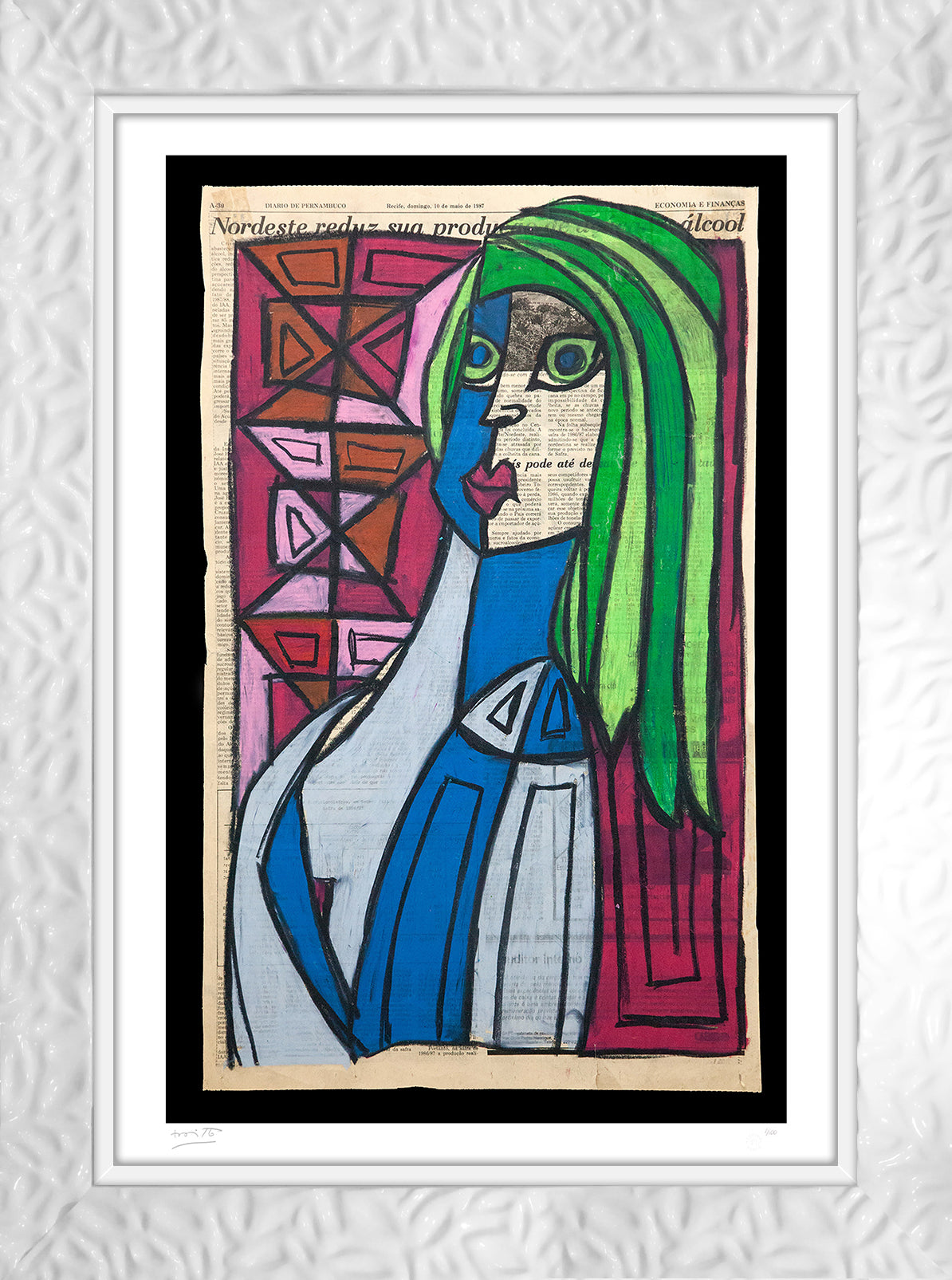 pernambucana limited edition print artistic colorful design collectible