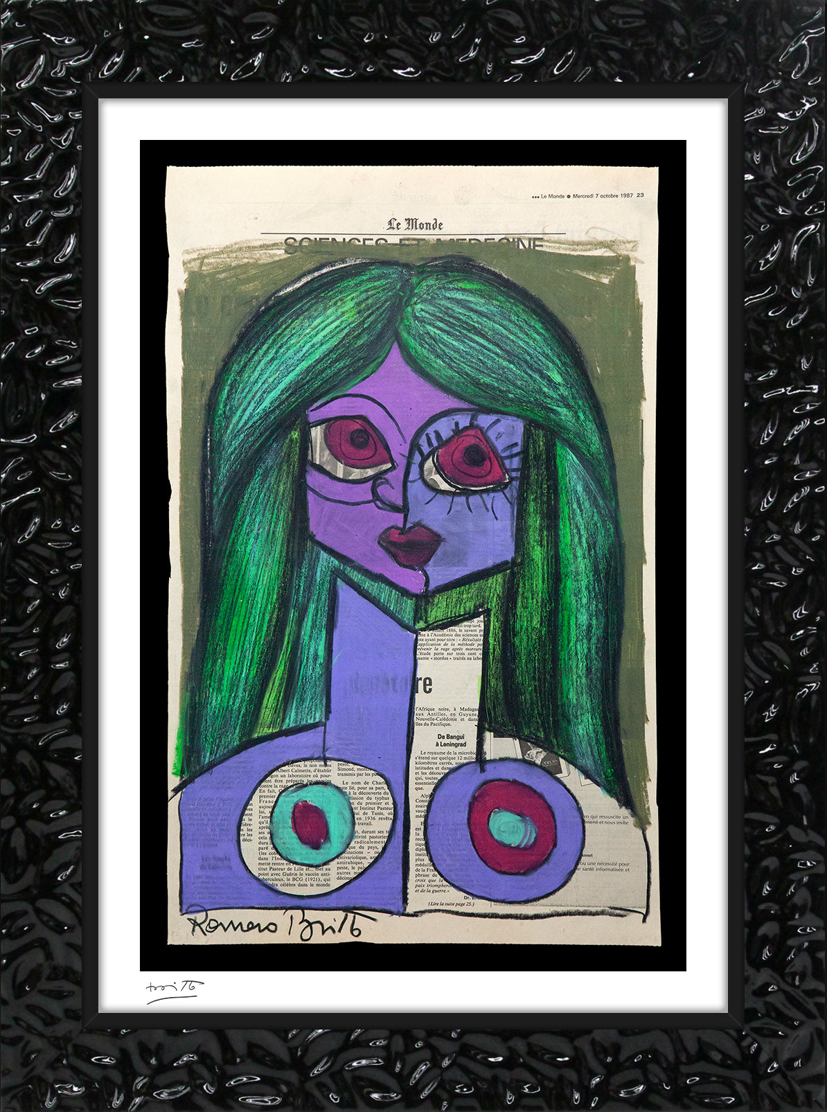 le monde limited edition print colorful decorative collectible gift idea