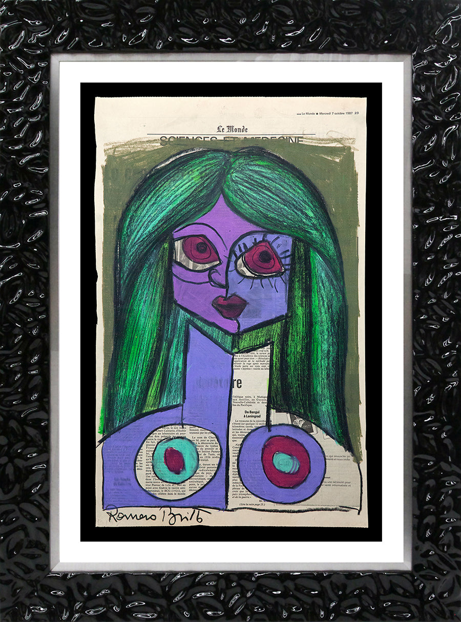 modern pop art le monde limited edition print vibrant home decor