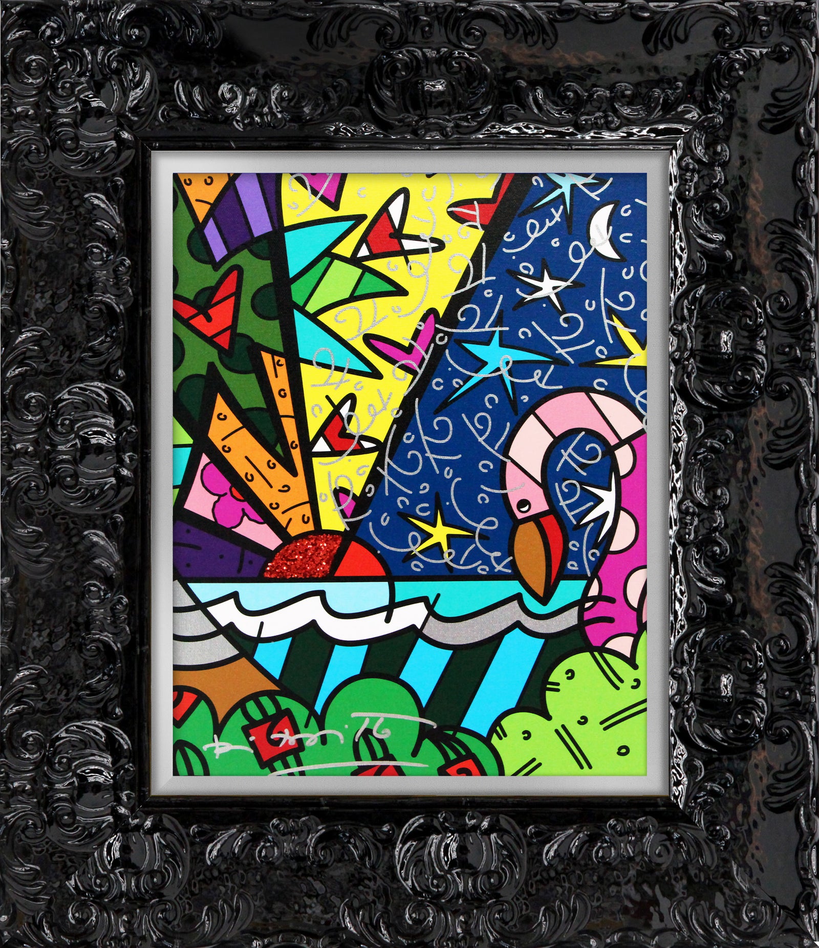 real limited edition print artistic colorful design collectible