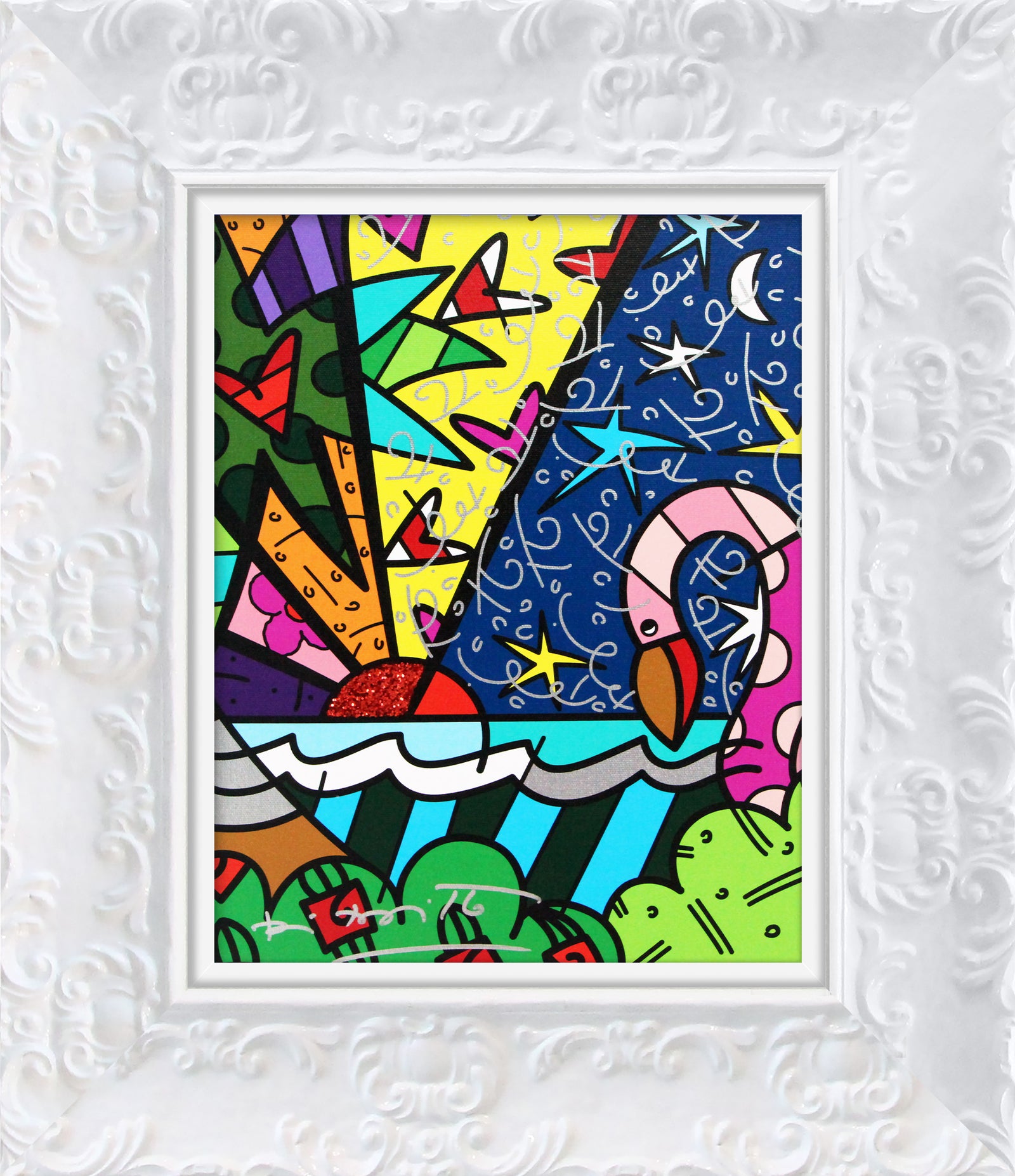 modern pop art real limited edition print vibrant home decor