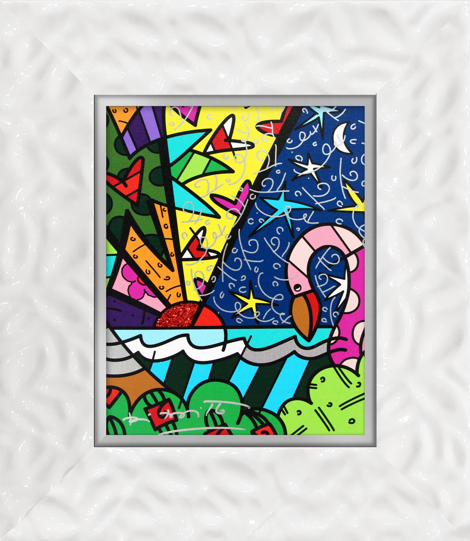 real limited edition print artistic colorful design collectible