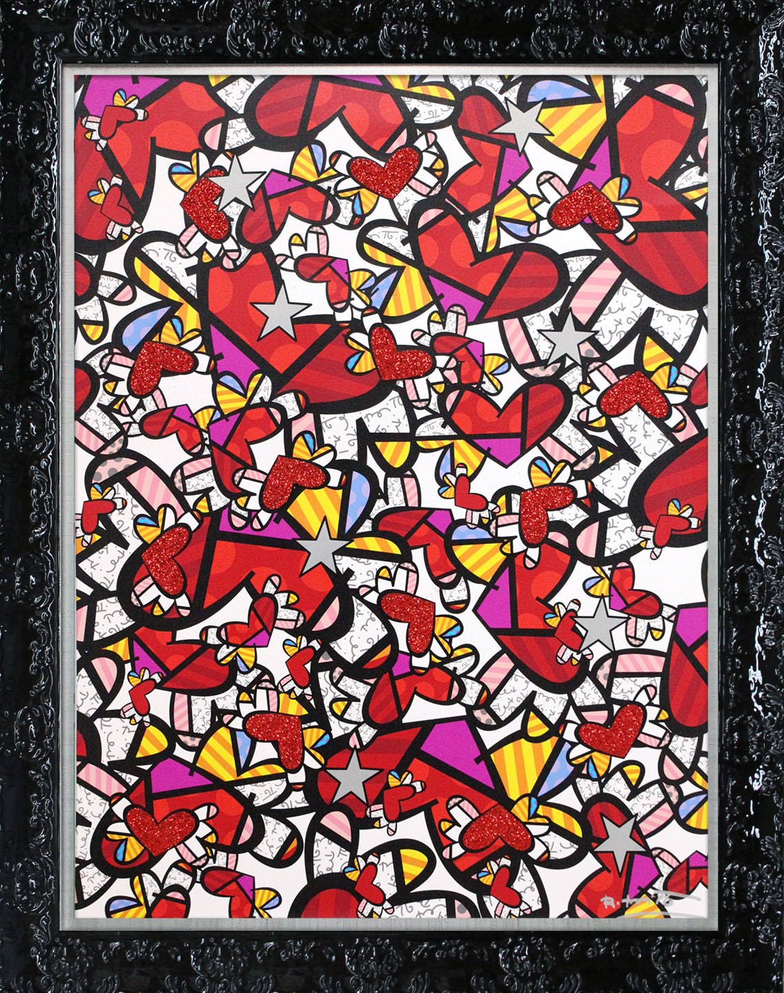 true love limited edition print artistic colorful design collectible