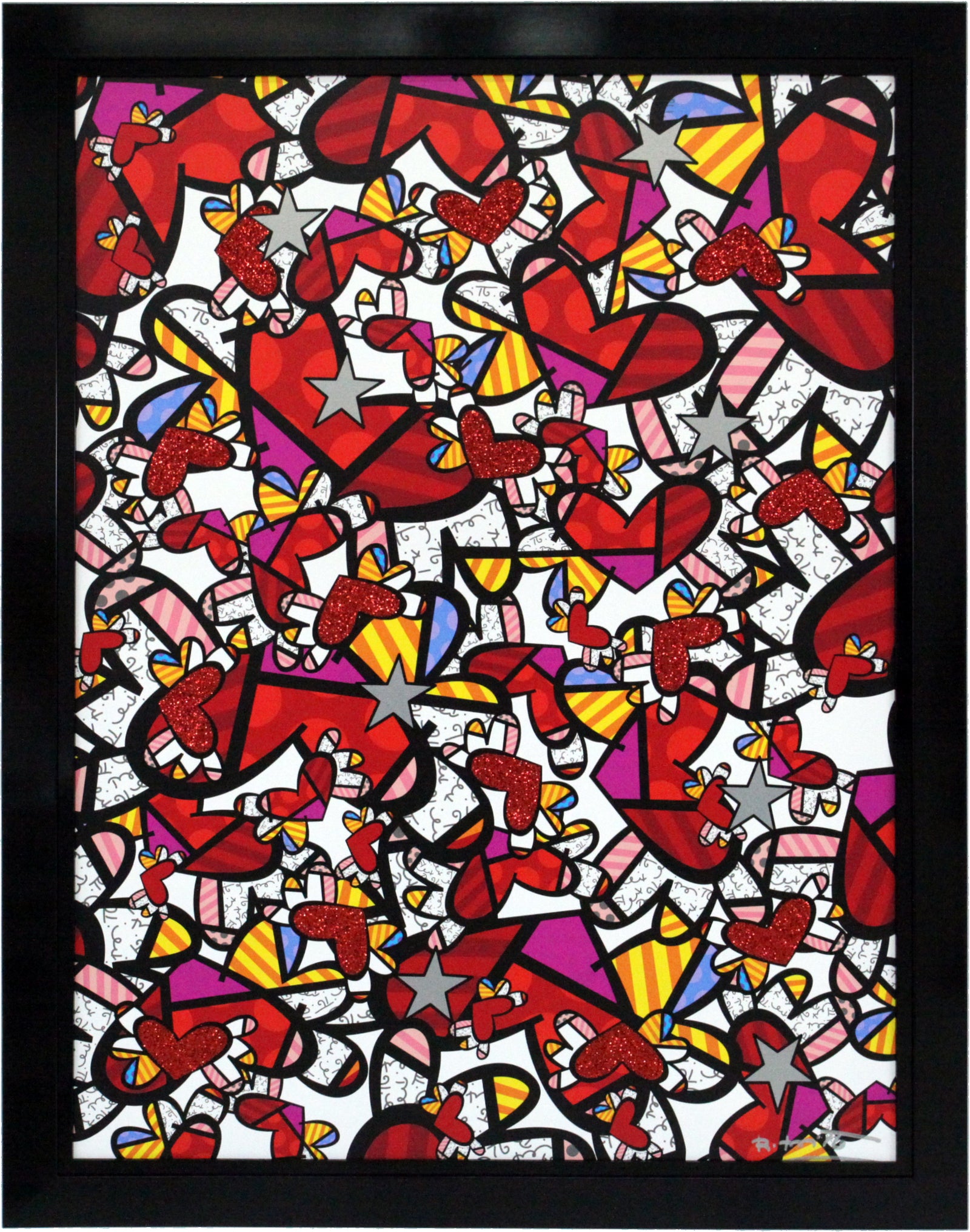 true love limited edition print artistic colorful design collectible