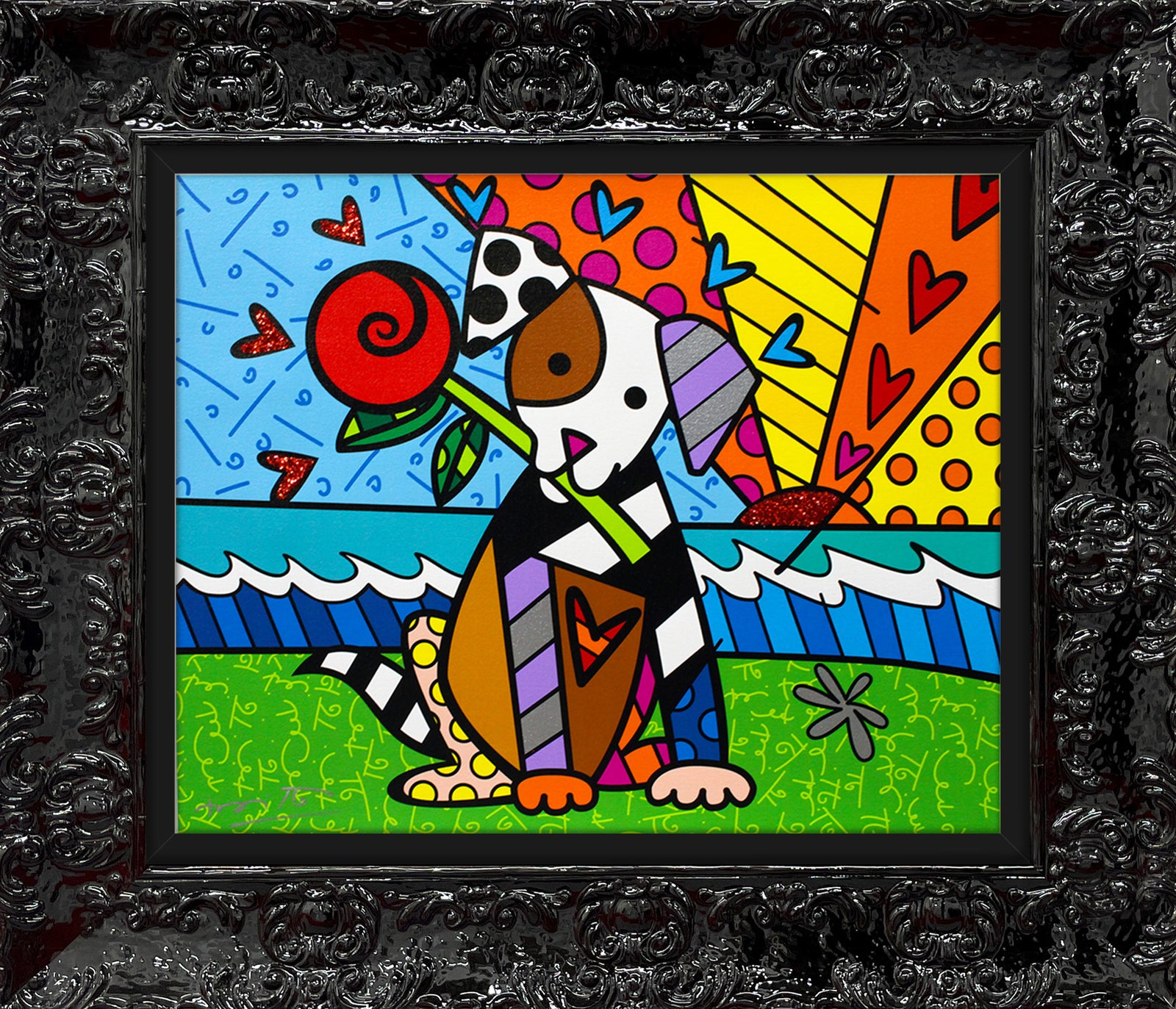 lovely limited edition print colorful decorative collectible gift idea