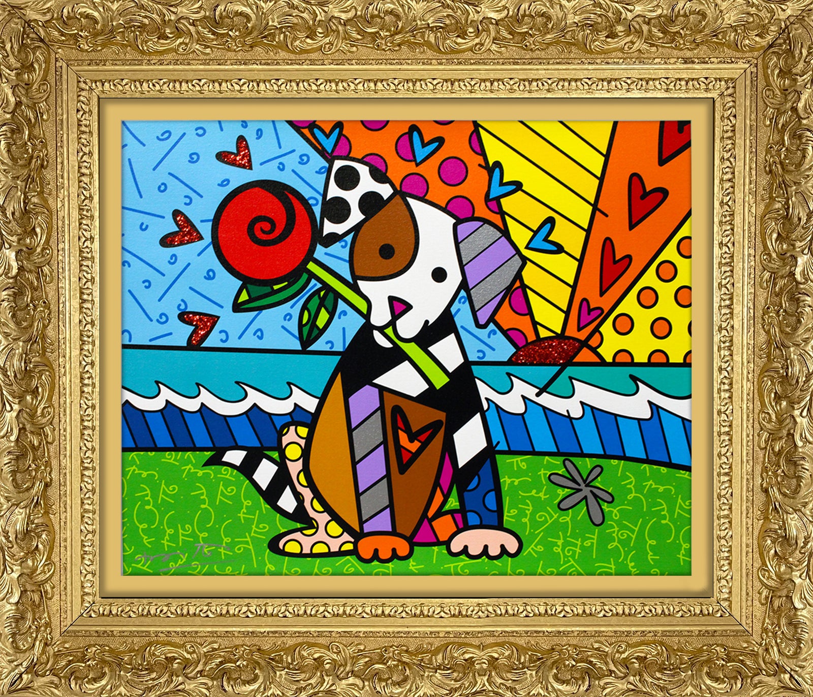 lovely limited edition print colorful decorative collectible gift idea