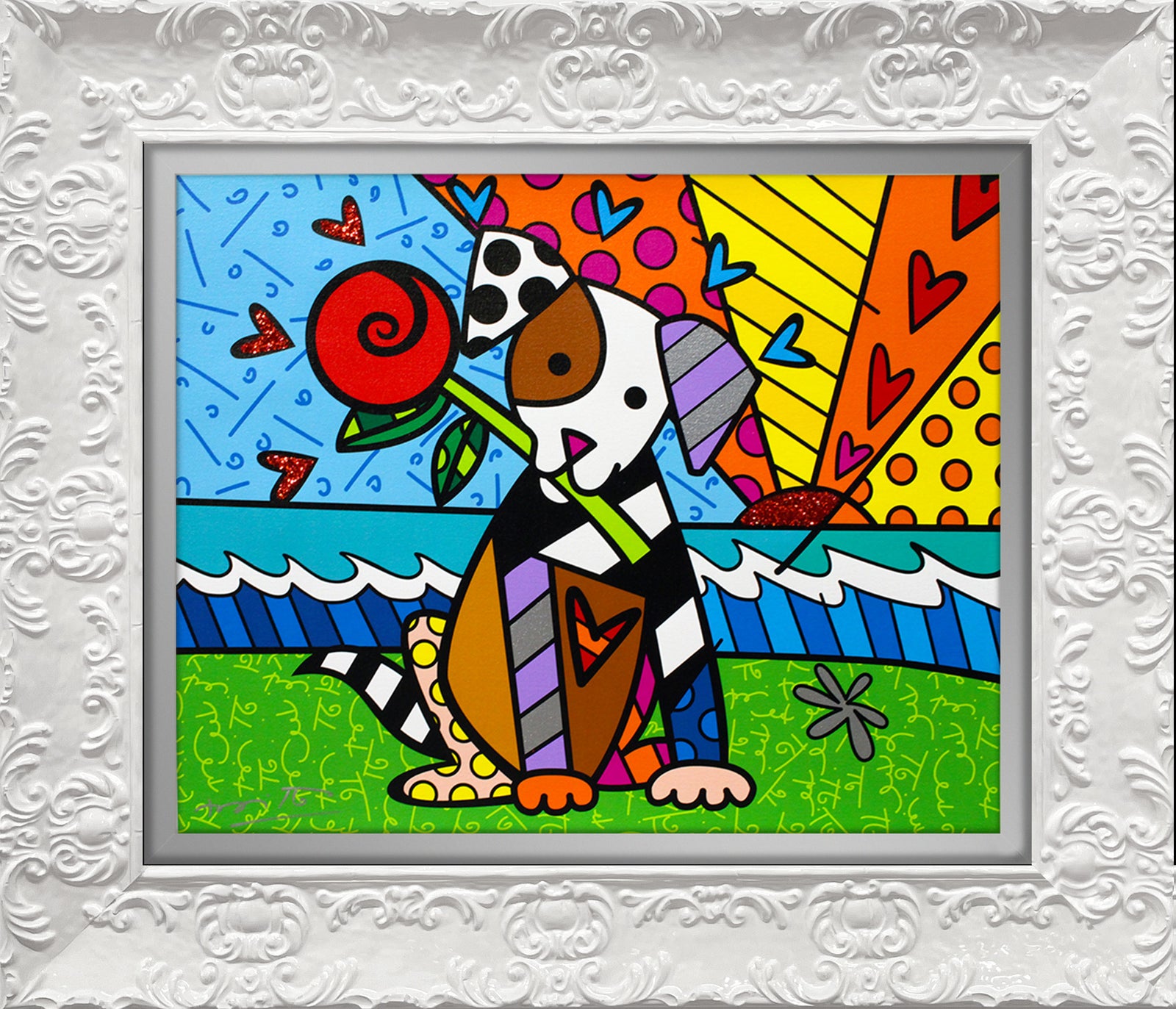 lovely limited edition print colorful decorative collectible gift idea