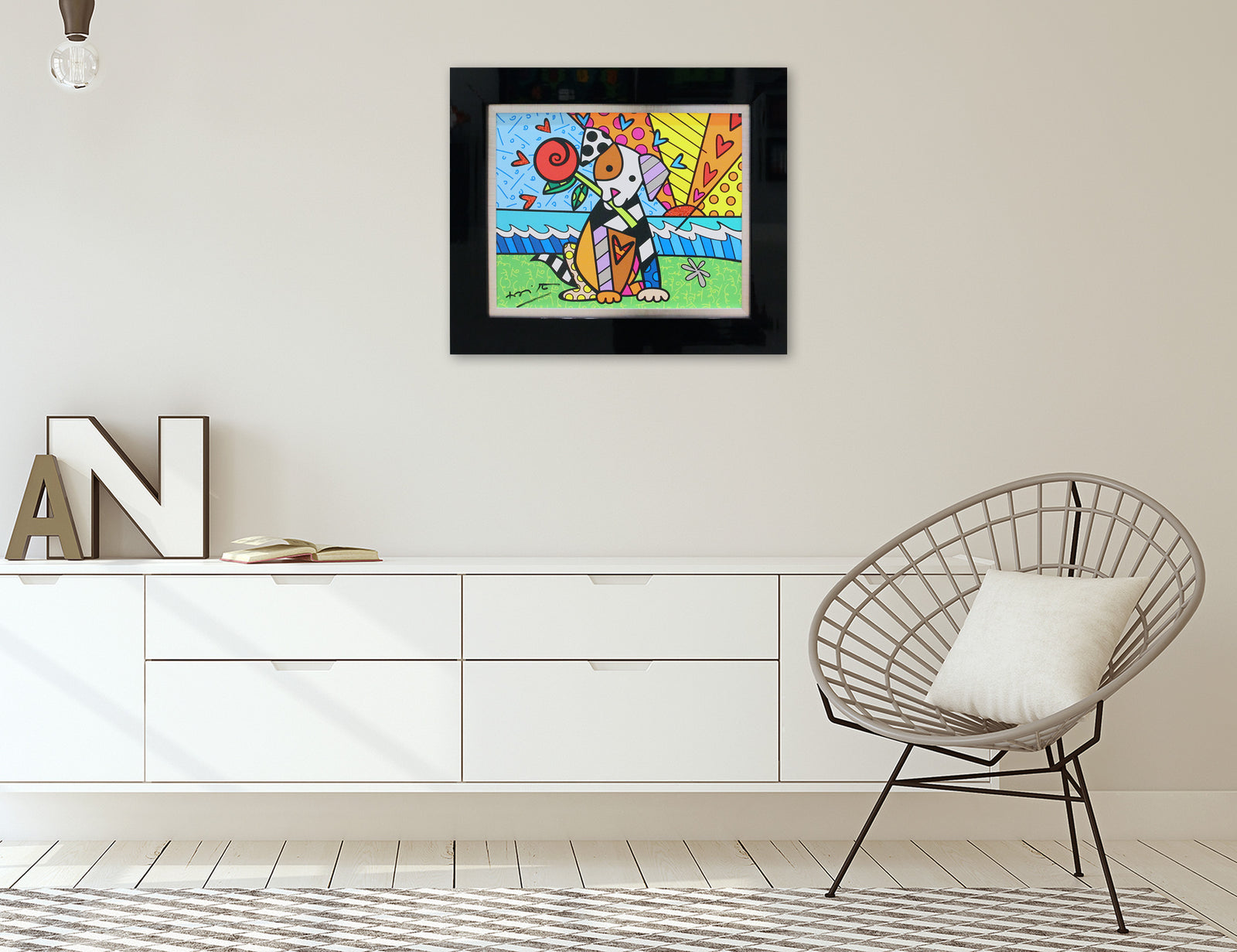 lovely limited edition print colorful decorative collectible gift idea