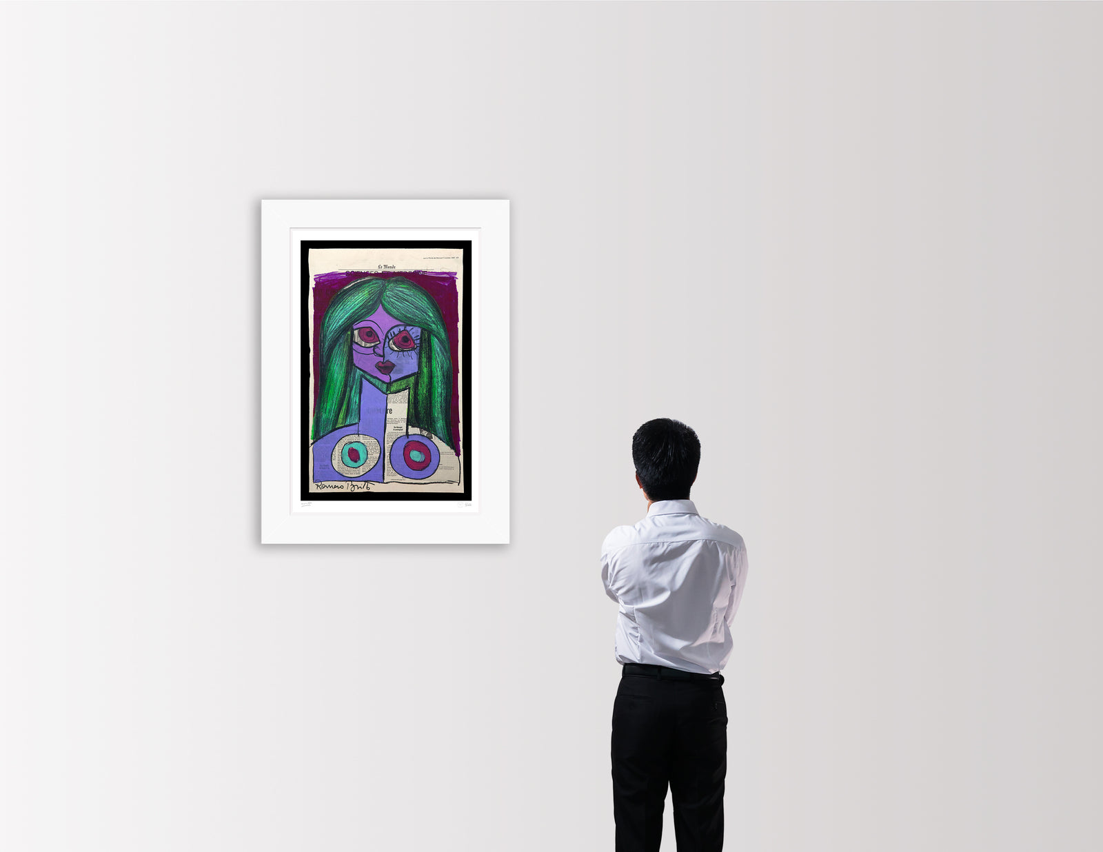 paris limited edition print colorful decorative collectible gift idea