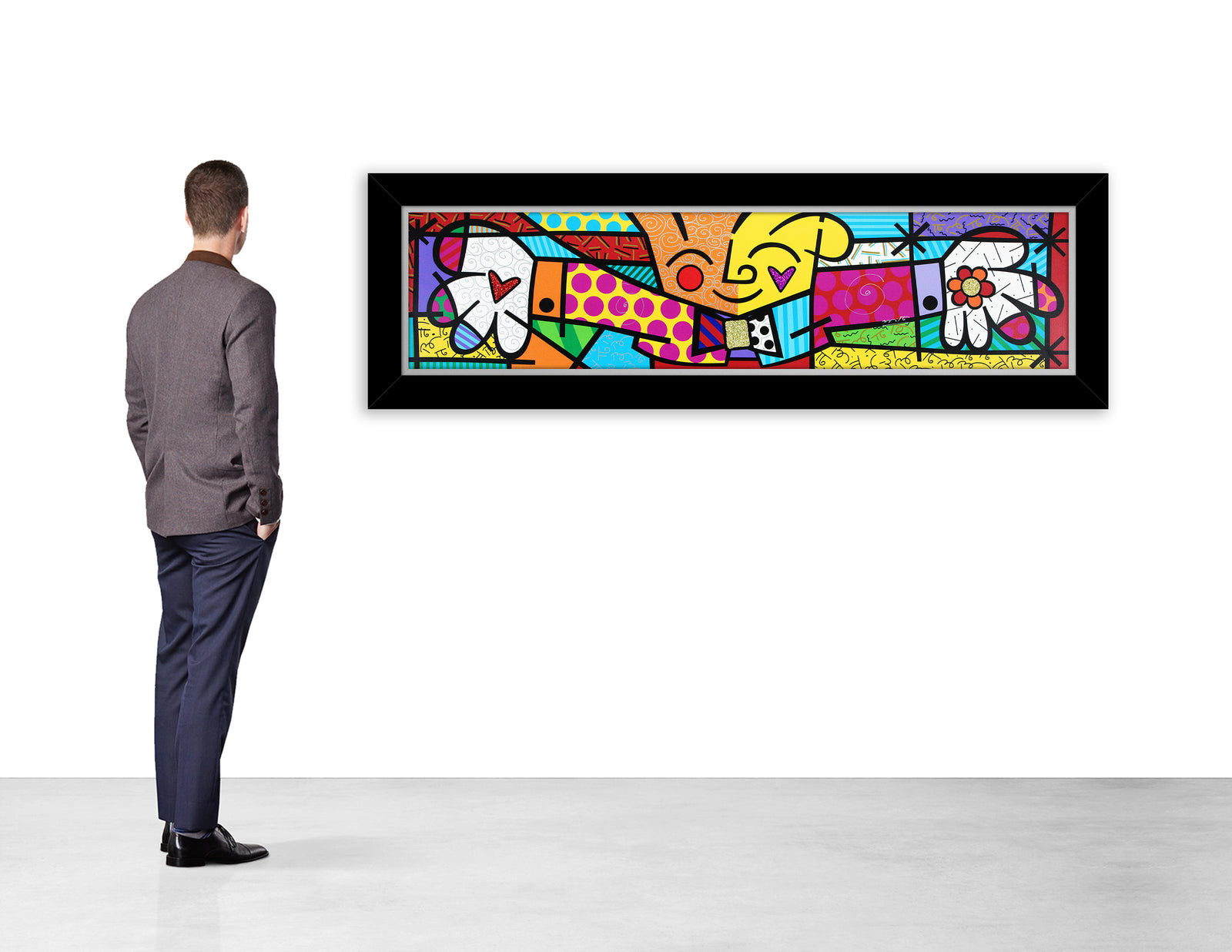 the hug limited edition print colorful decorative collectible gift idea