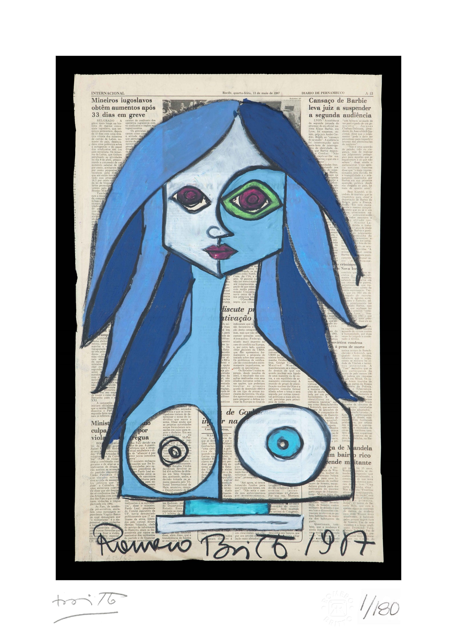 Deep Blue - Limited Edition Print