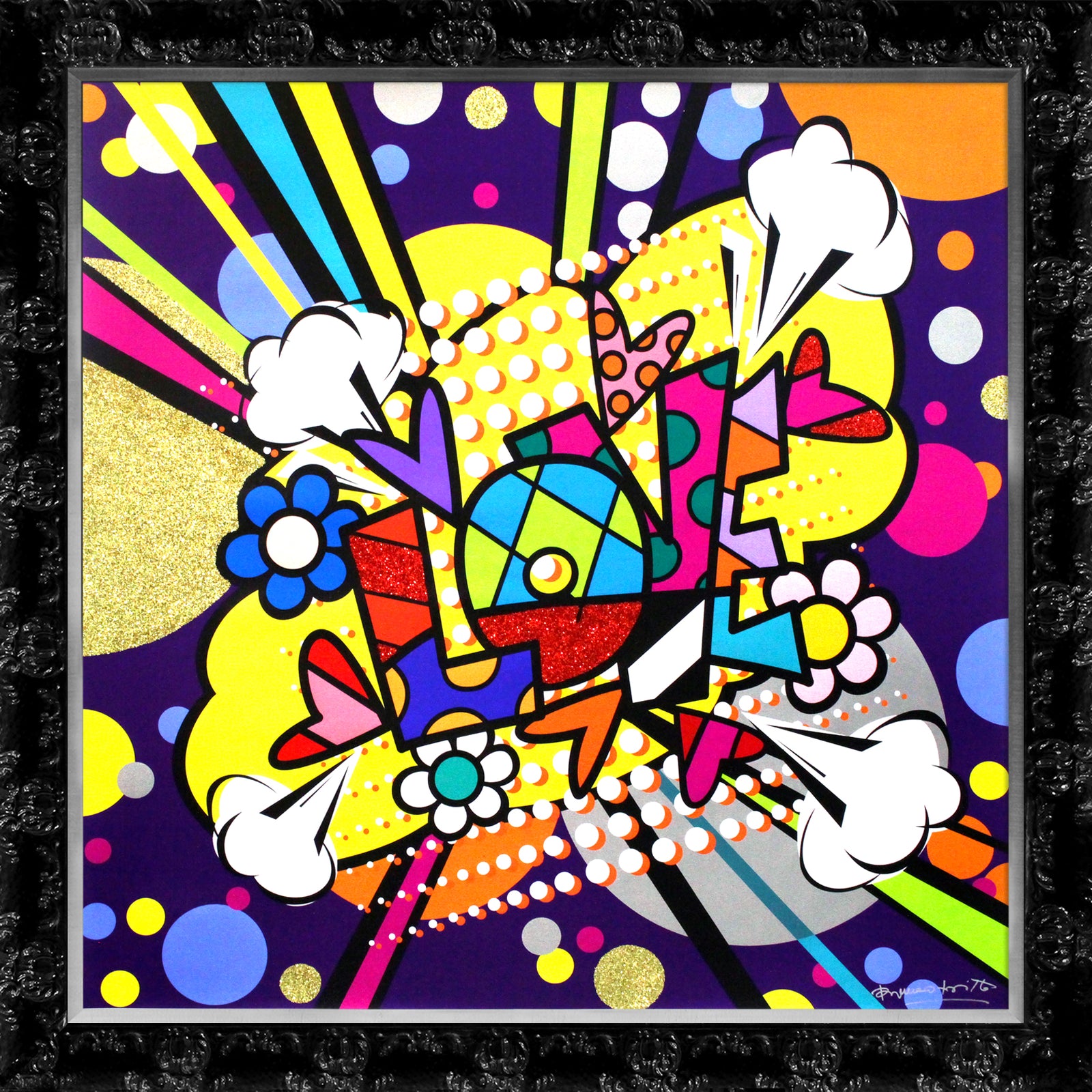 modern pop art big bang everything limited edition vibrant home decor