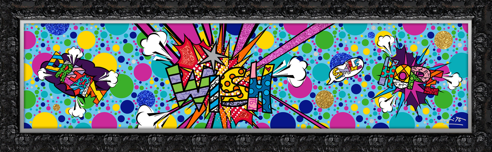 big bang wish limited edition artistic colorful design collectible