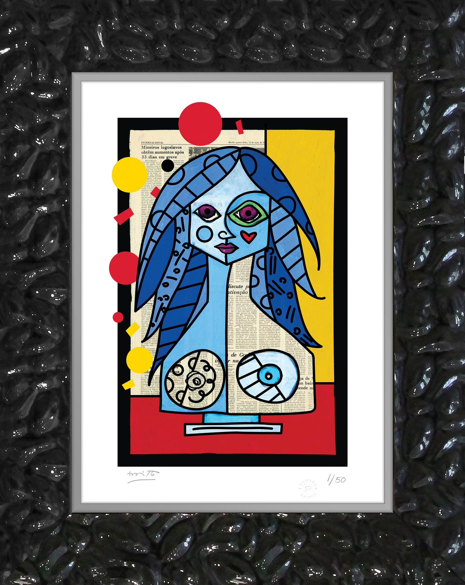 blue red yellow limited edition colorful decorative collectible gift idea