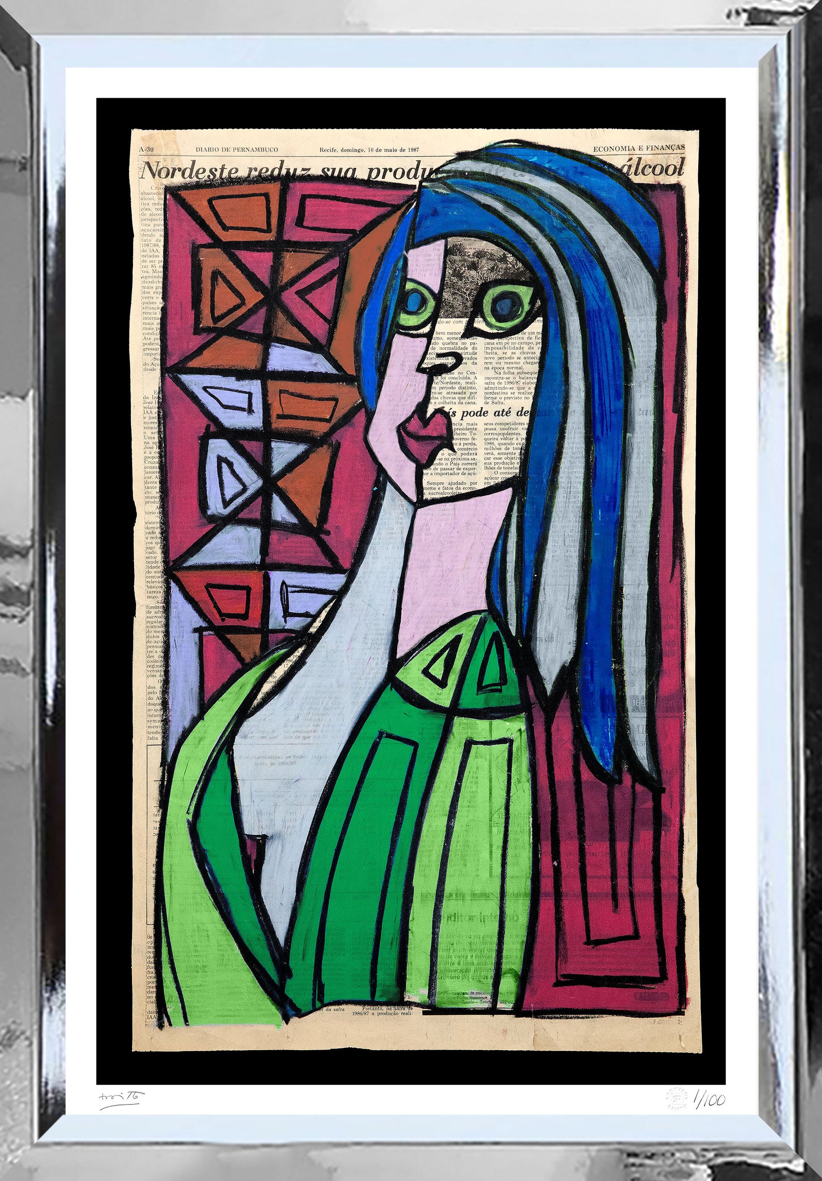 recife limited edition print artistic colorful design collectible