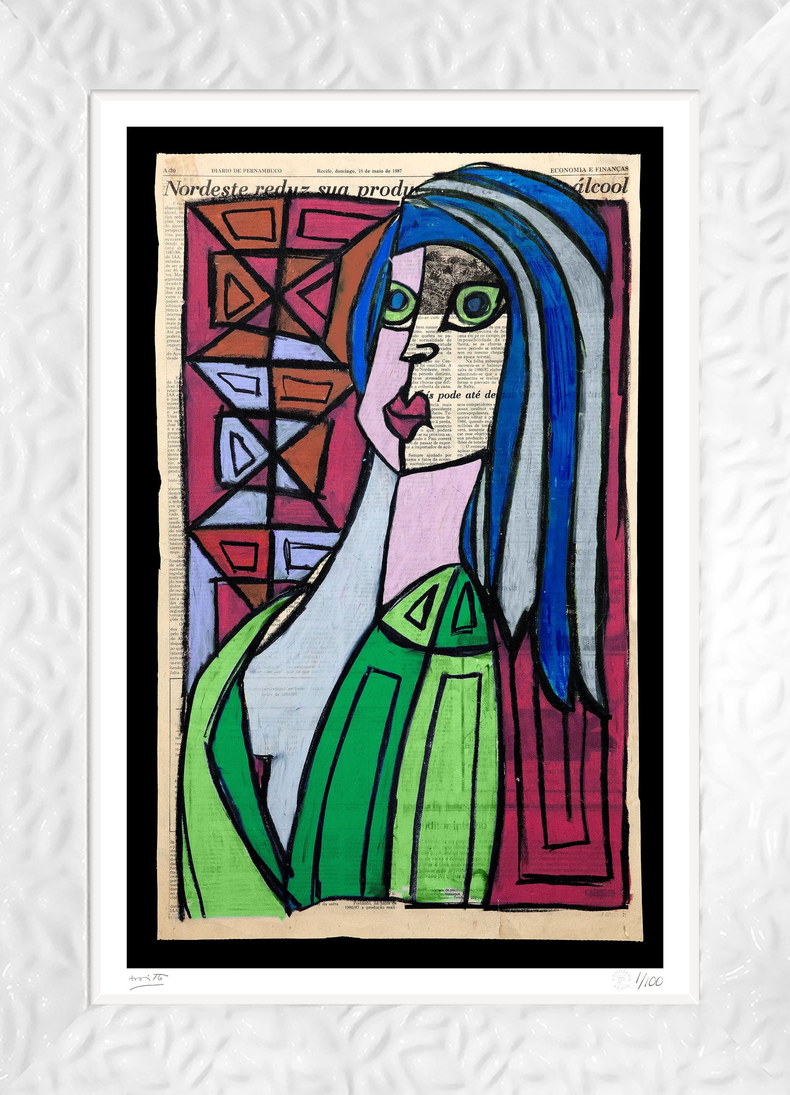 modern pop art recife limited edition print vibrant home decor