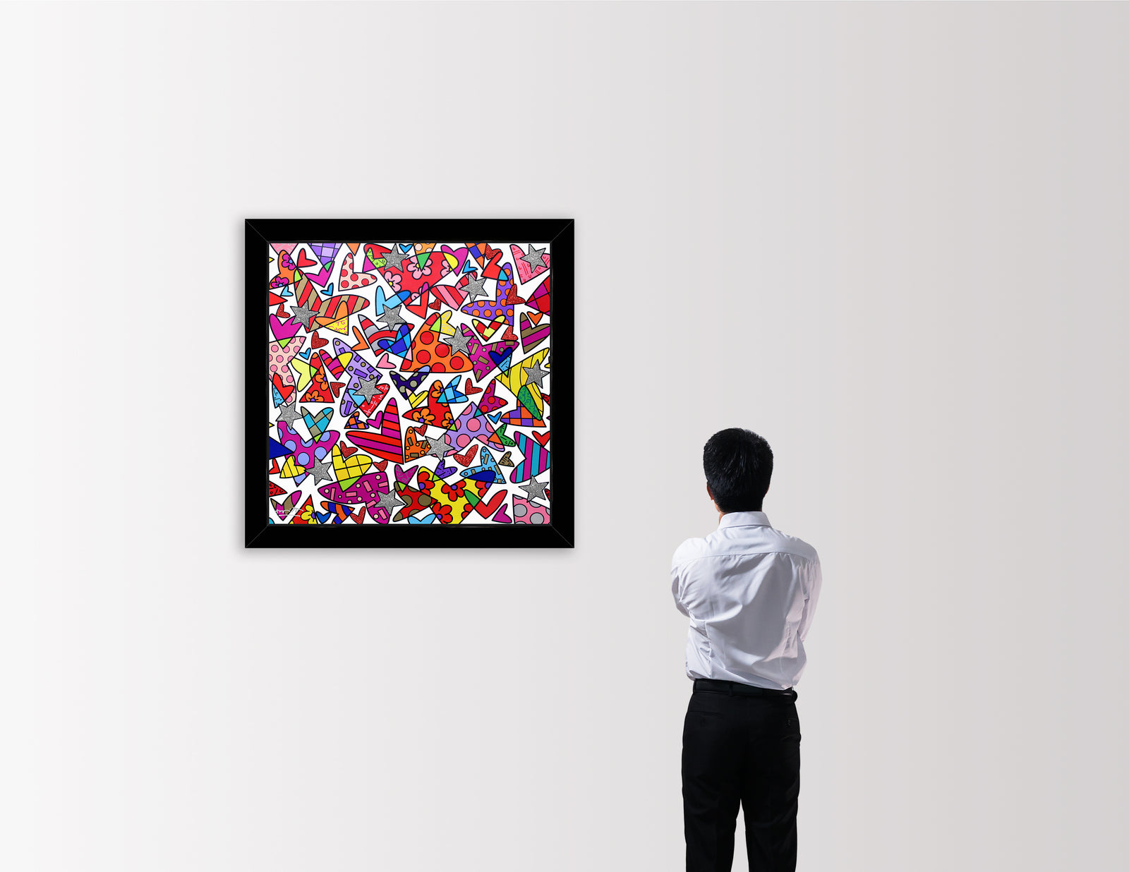 modern pop art cloud nine limited edition print vibrant home decor