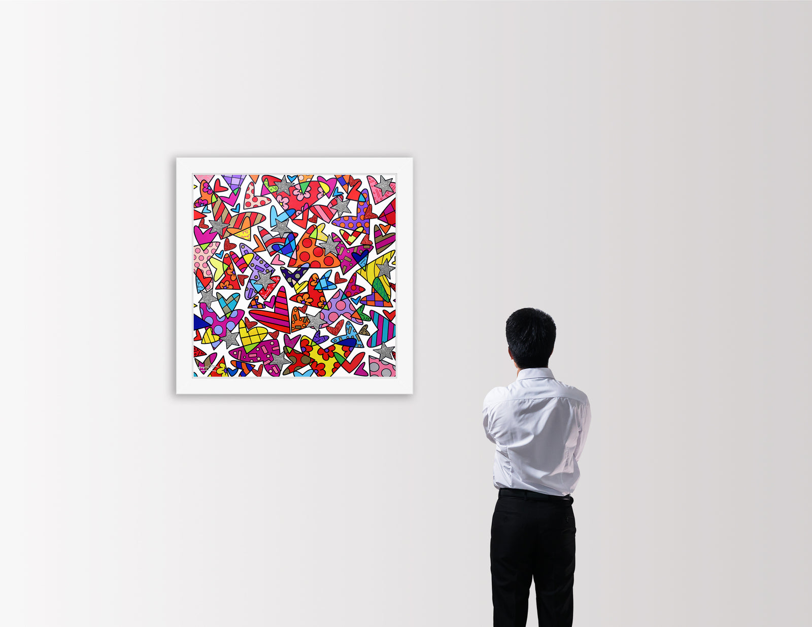cloud nine limited edition print artistic colorful design collectible