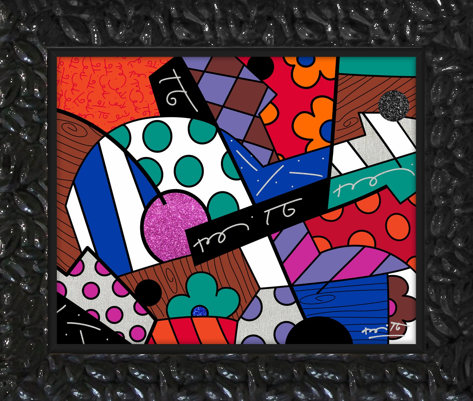 jazz limited edition print artistic colorful design collectible