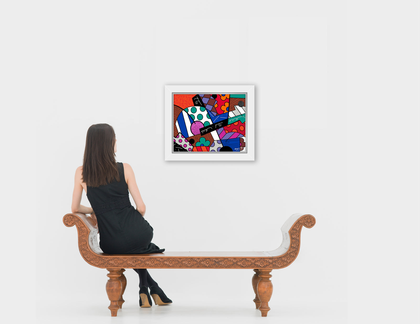 modern pop art jazz limited edition print vibrant home decor