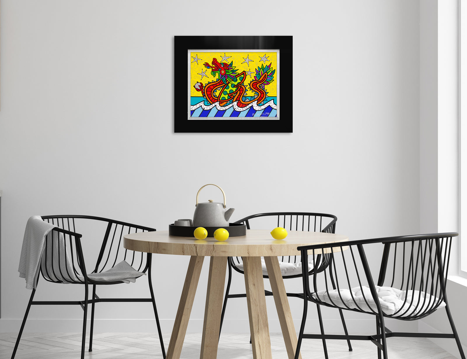 good fortune limited edition print artistic colorful design collectible