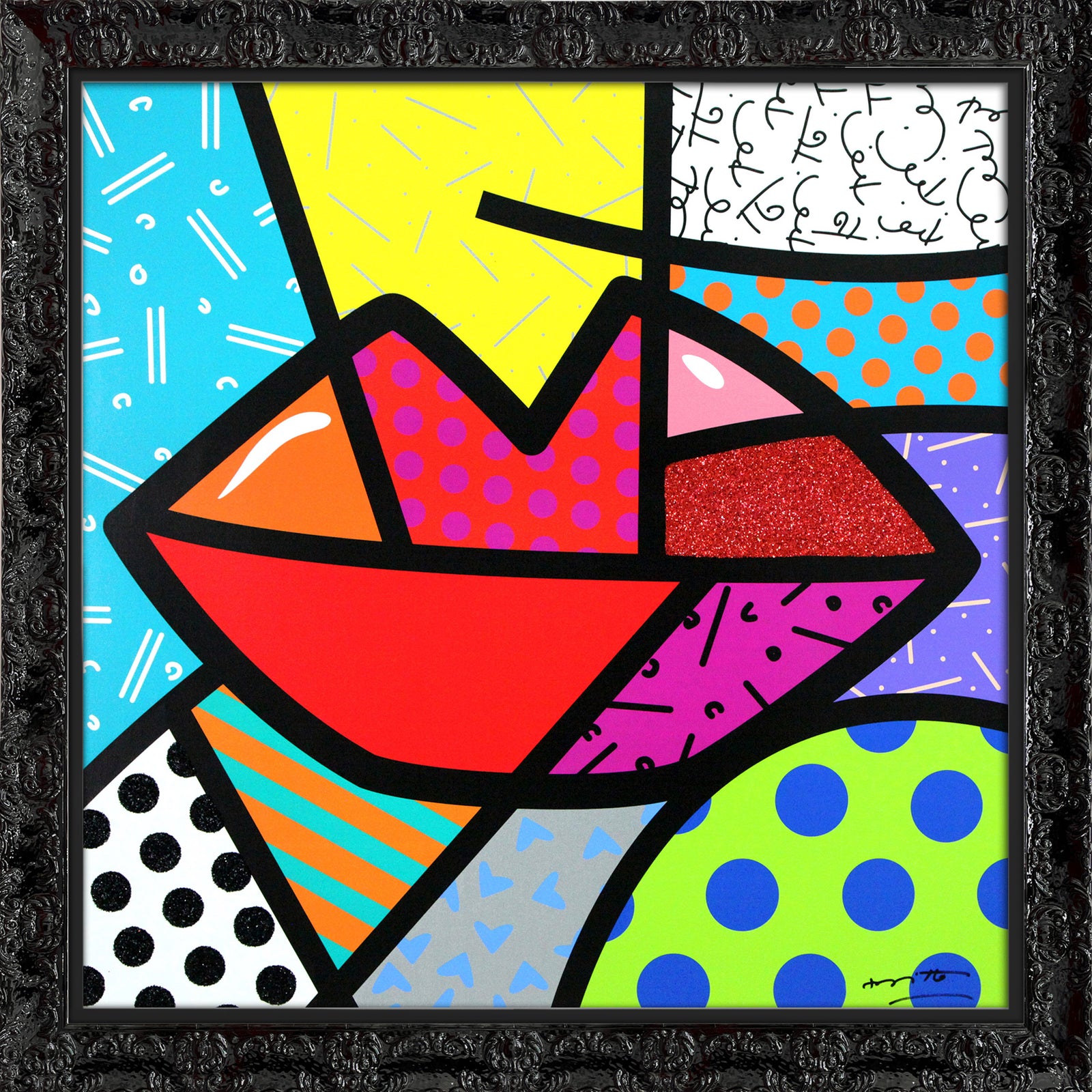 juicy limited edition print artistic colorful design collectible