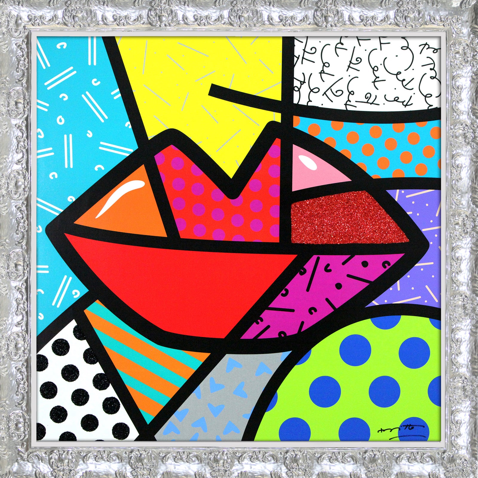 juicy limited edition print artistic colorful design collectible
