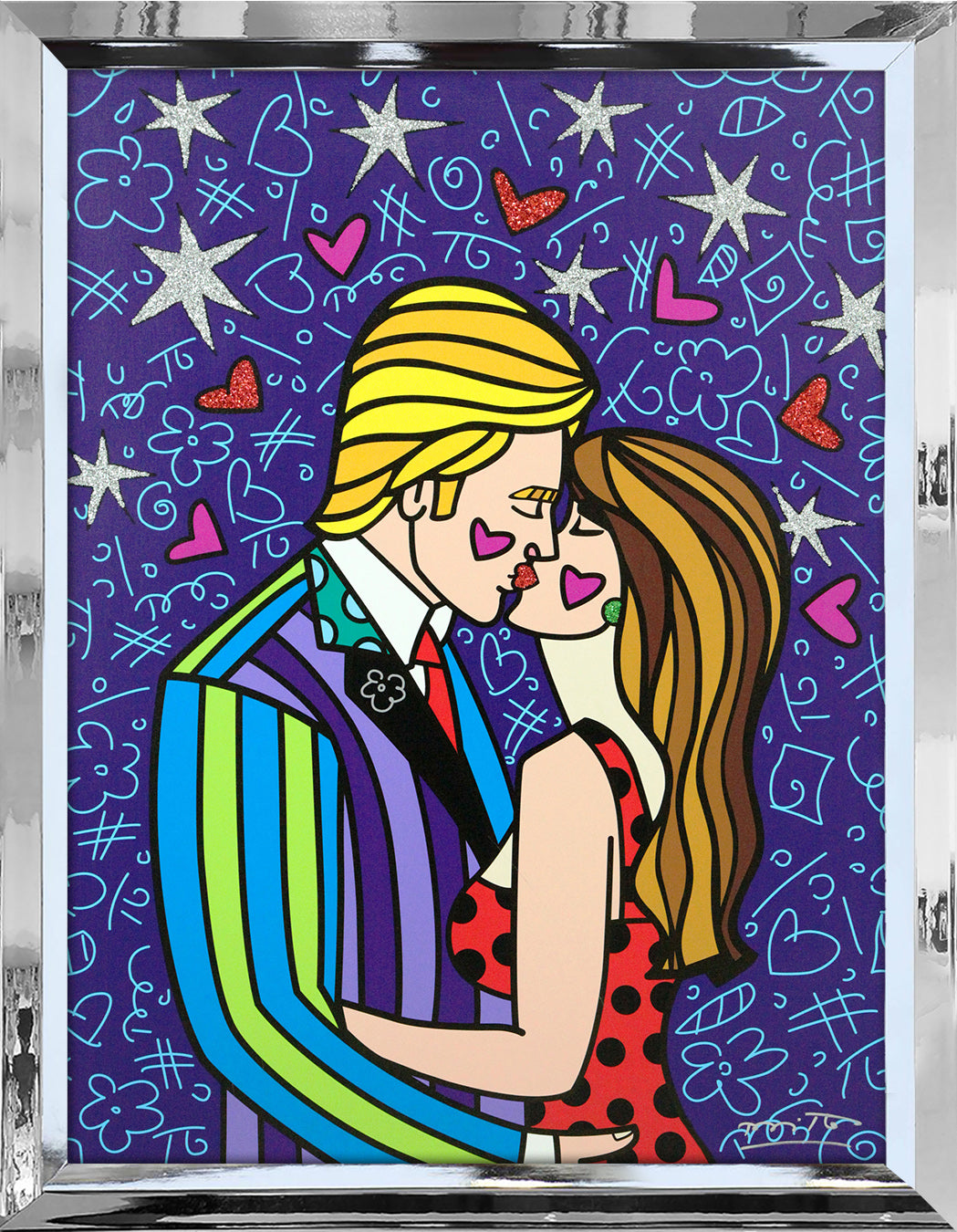Electric Kiss - Limited Edition Print