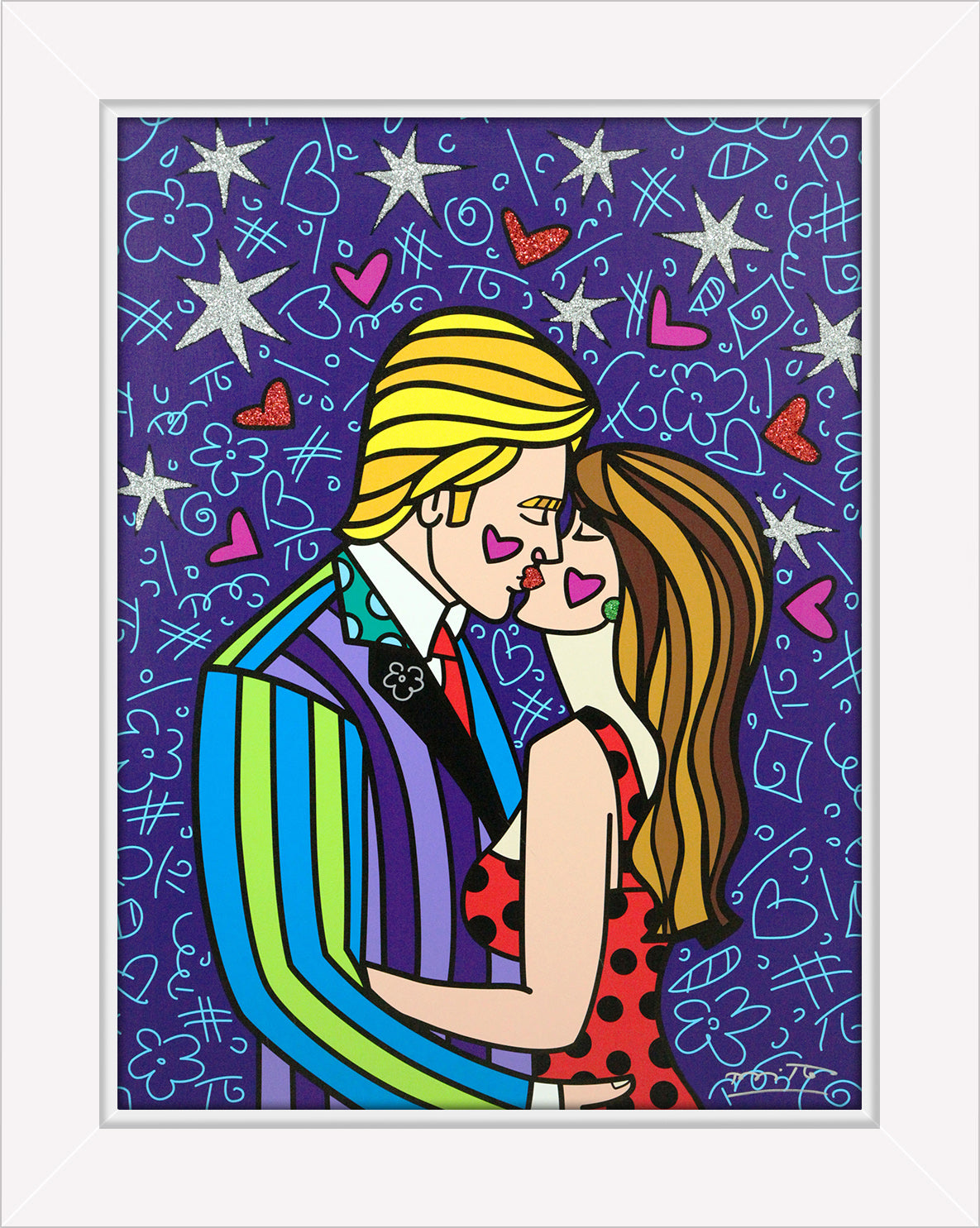 Electric Kiss - Limited Edition Print