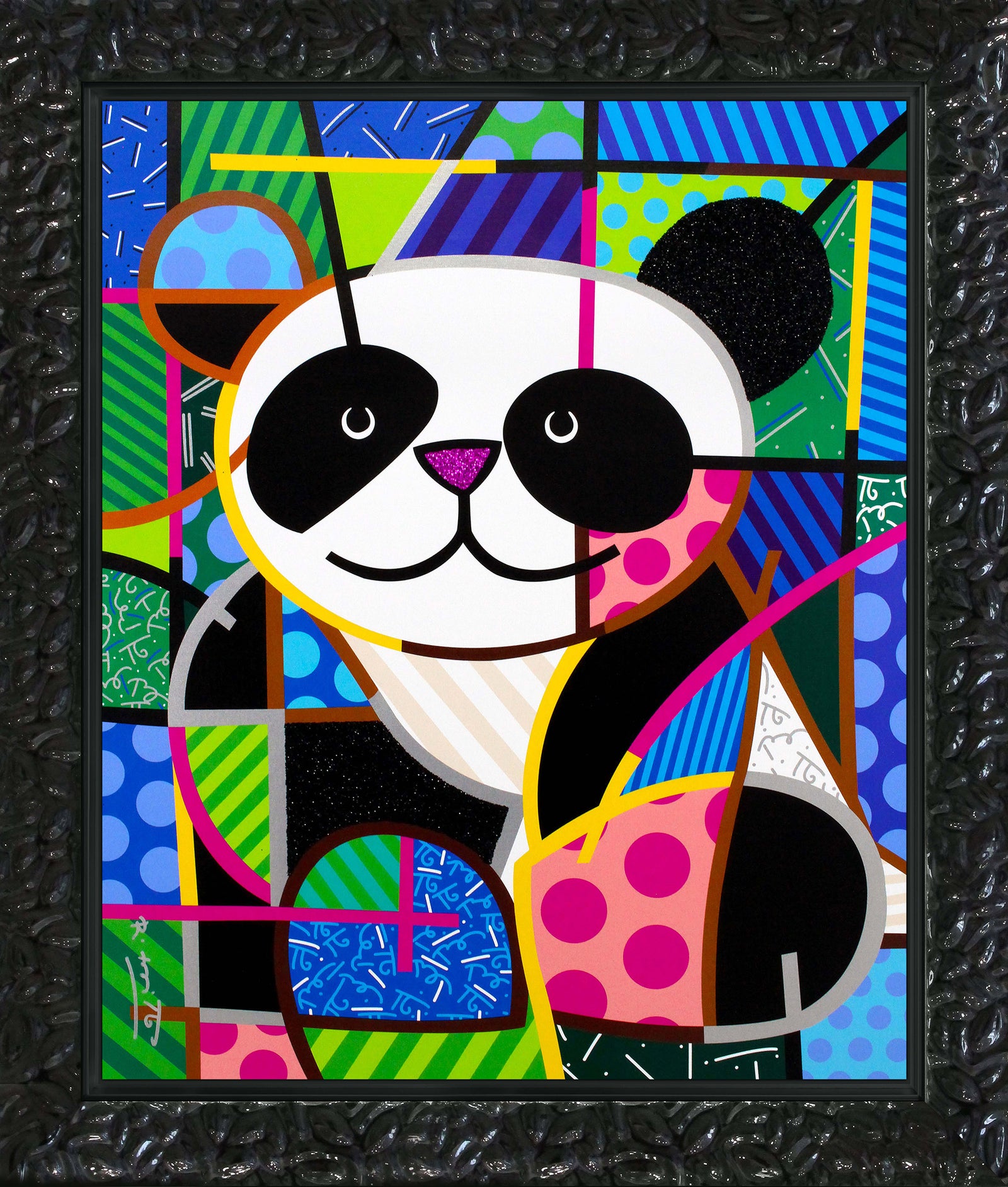 huggable limited edition print artistic colorful design collectible