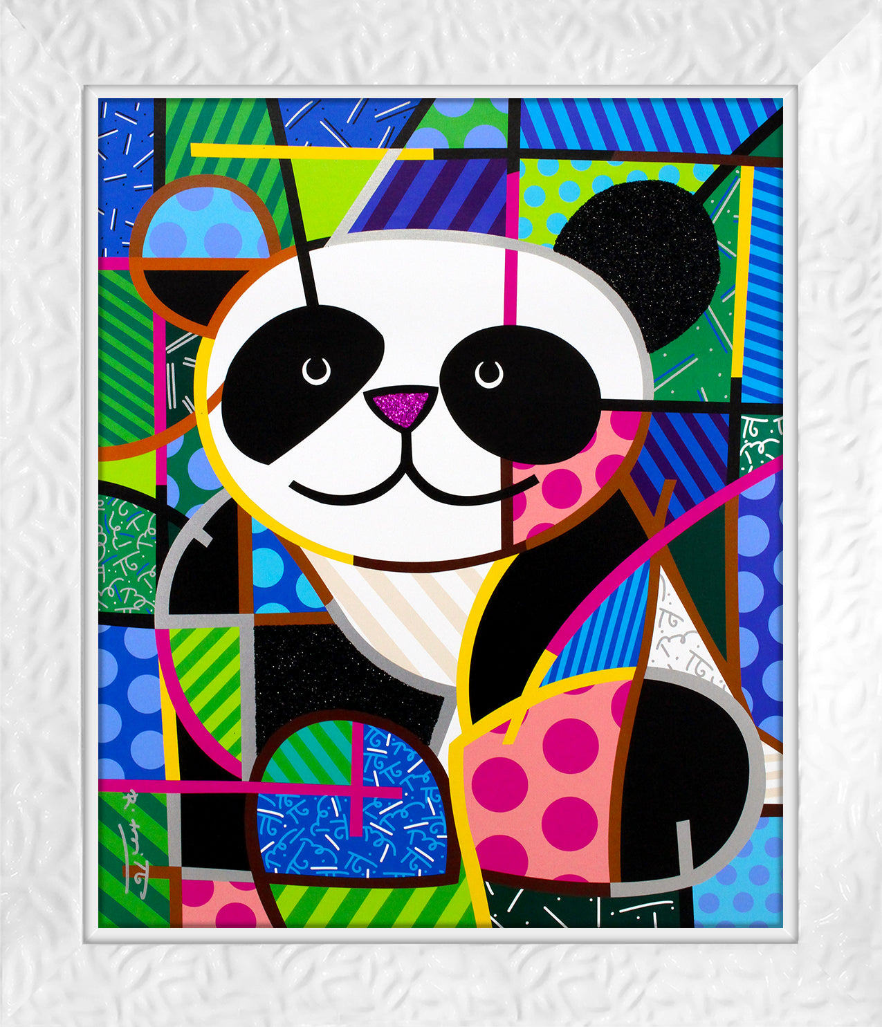huggable limited edition print artistic colorful design collectible