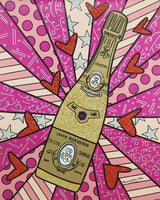 Champagne Wishes & Caviar Dreams- Pink - Limited Edition
